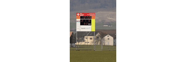 Anzeigetafeln, Fussball