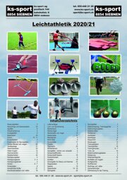 KS-Sport Katalog, Leichtathletik