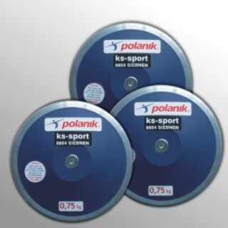 Wettkampfdiskus, Polanik UNIVERSAL COMPETITION, 0,75 kg,