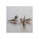 Spikes, Stahl, Pyramid, 12 mm, für Athletikschuhe