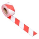 Absperrband, rot/weiss, Kunststoff, 8 cm breit, Rolle...