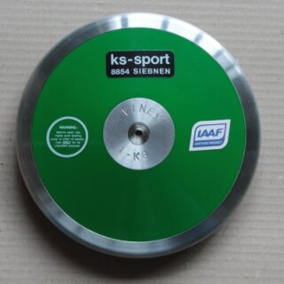 Wettkampfdiskus, Decat GREEN, 1,0 kg