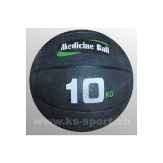 Medizinball aus Gummi, mit Ventil, 10 kg
