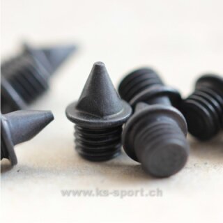 Keramik-Spikes, Pyramid, 4,7625 mm, schwarz