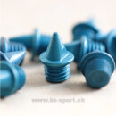 Keramik-Spikes, Pyramid, 4,7625 mm, blau