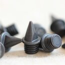 Keramik-Spikes, Pyramid, 6 mm, schwarz