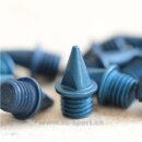 Keramik-Spikes, Pyramid, 6 mm, blau