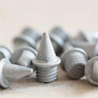 Keramik-Spikes, Pyramid, 6 mm, silber