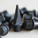 Keramik-Spikes, Pyramid, 13 mm, schwarz