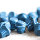 Keramik-Spikes, blank, blau