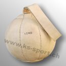 Schleuderball aus Leder, 1,5 kg, nicht nach Vorschrift