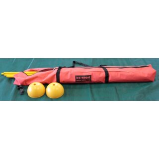 Geräte-Tasche für 4 Set Trainingshilfen, mit Reissverschluss und Traggriff