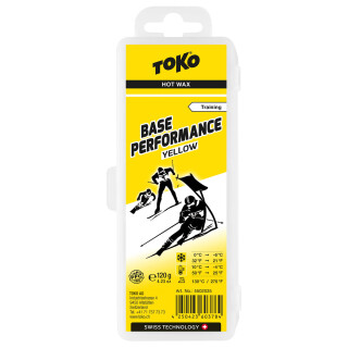 Toko Base Performance Wax 120g, gelb