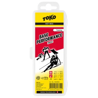 Toko Base Performance Wax 120g, rot