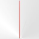 Kunststoff-Stange, 160 cm lang, 25 mm Ø rot