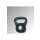 Kettlebell mit Kunststoff-Überzug, 4 kg