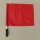 Kampfrichterfahne ECO, mit Kunststoff Stab, rot