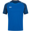 Jako T-Shirt Performance, blau/schwarz, L