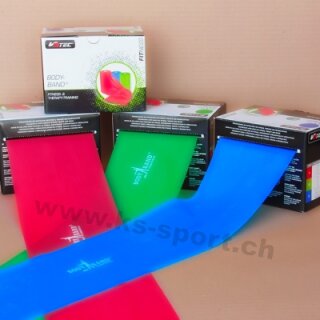 Fitness-Band, Rolle à 25 m Widerstand stark