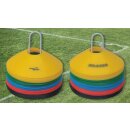 Markierteller, 5 cm hoch, ohne Kerbe, blau