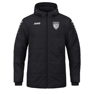 Jako Coachjacke Team mit Kapuze, Grösse XL