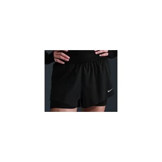 Nike Womens Dri-FIT Mid-Rise 2-in-1 Running Shorts